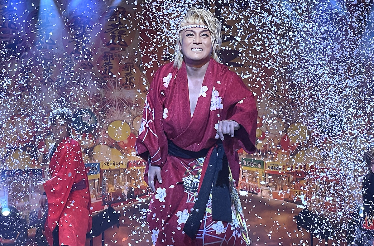 花吹雪舞うラストステージ 新劇座写真部 博多新劇座