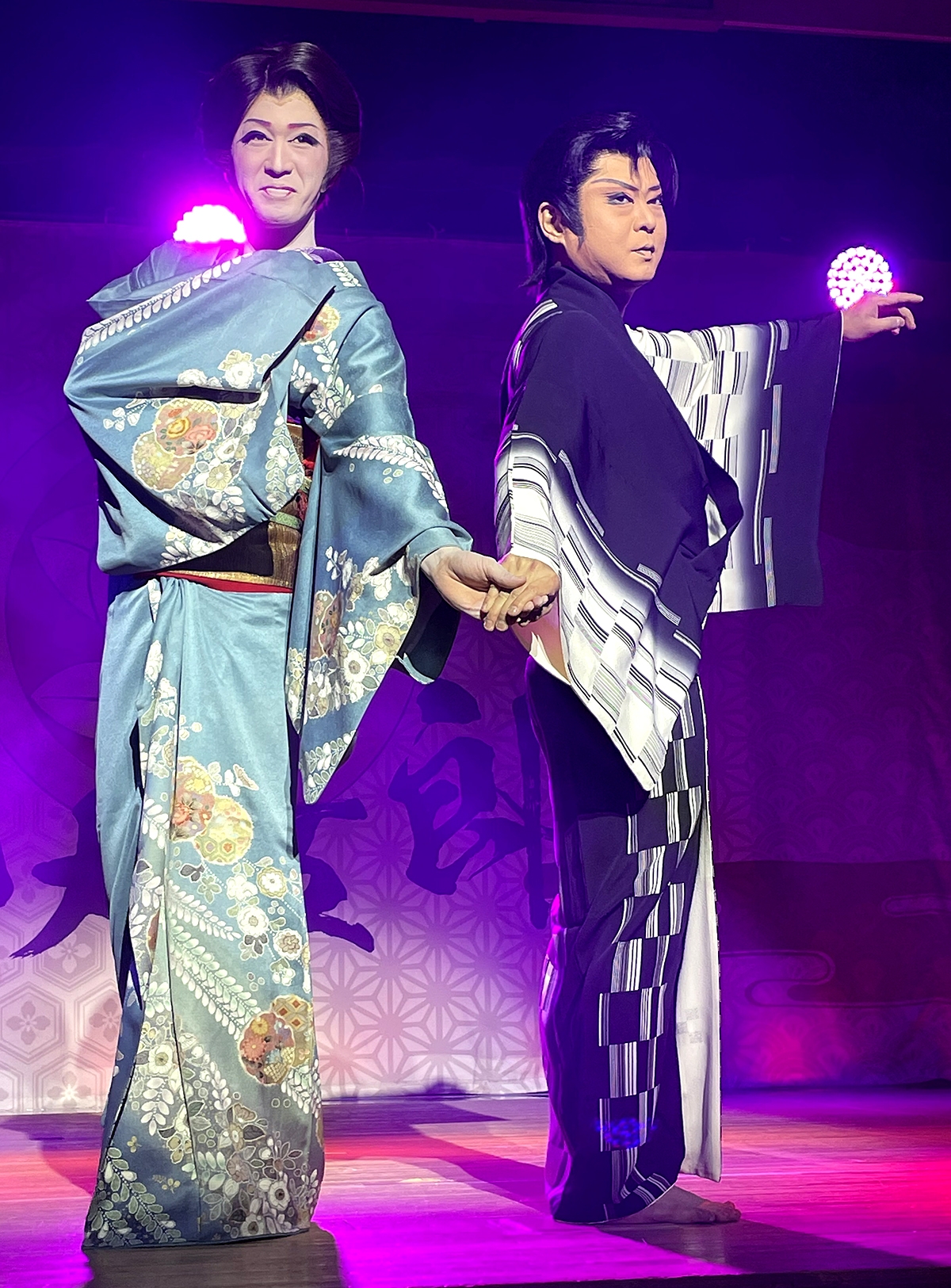 小次郎さん&鶴太郎さん 相舞踊③